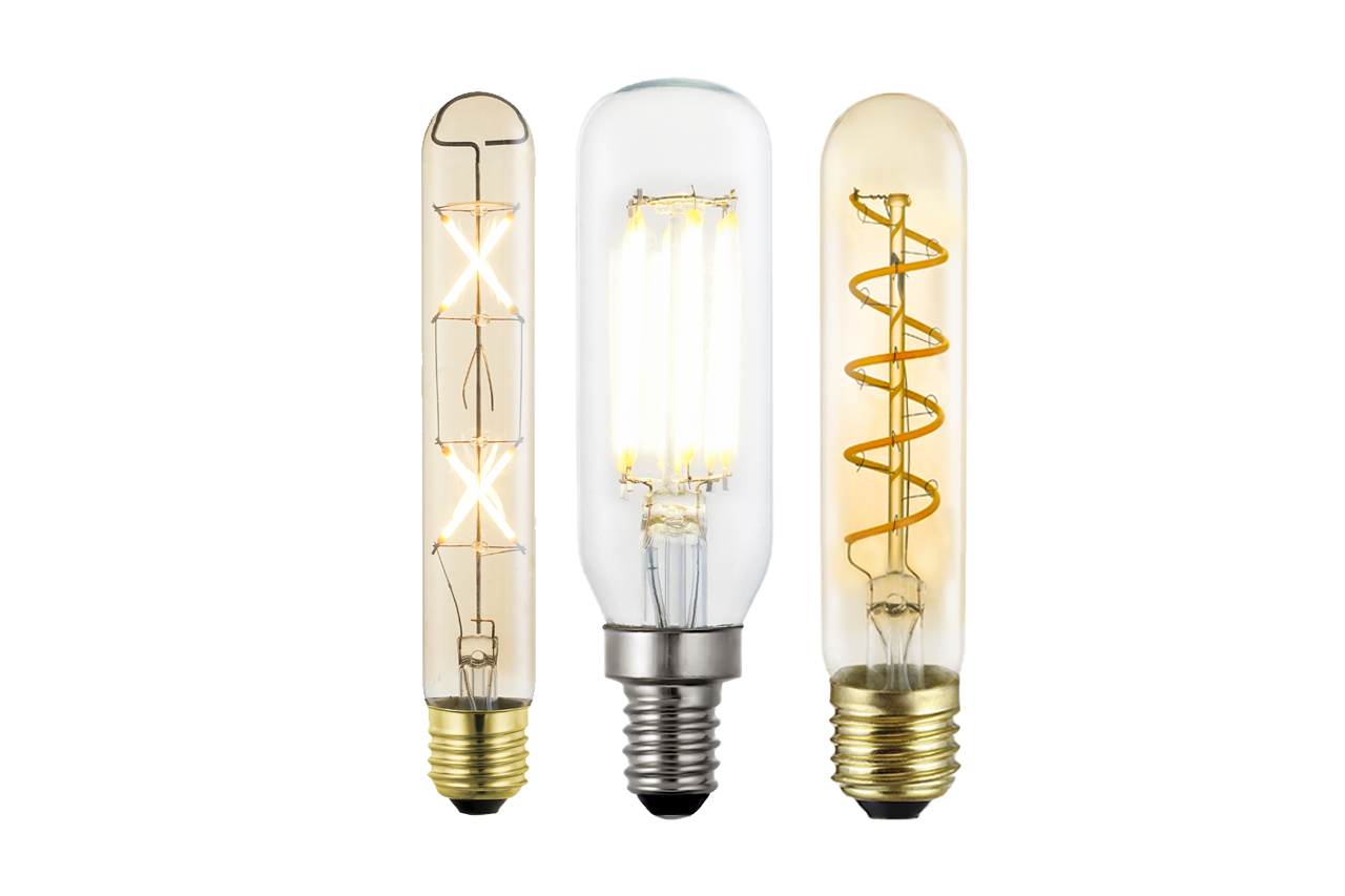 Omitaled's tubular LED filament bulbs feature elegant designs and energy efficiency, perfect for creating stylish and ambient lighting in any space.