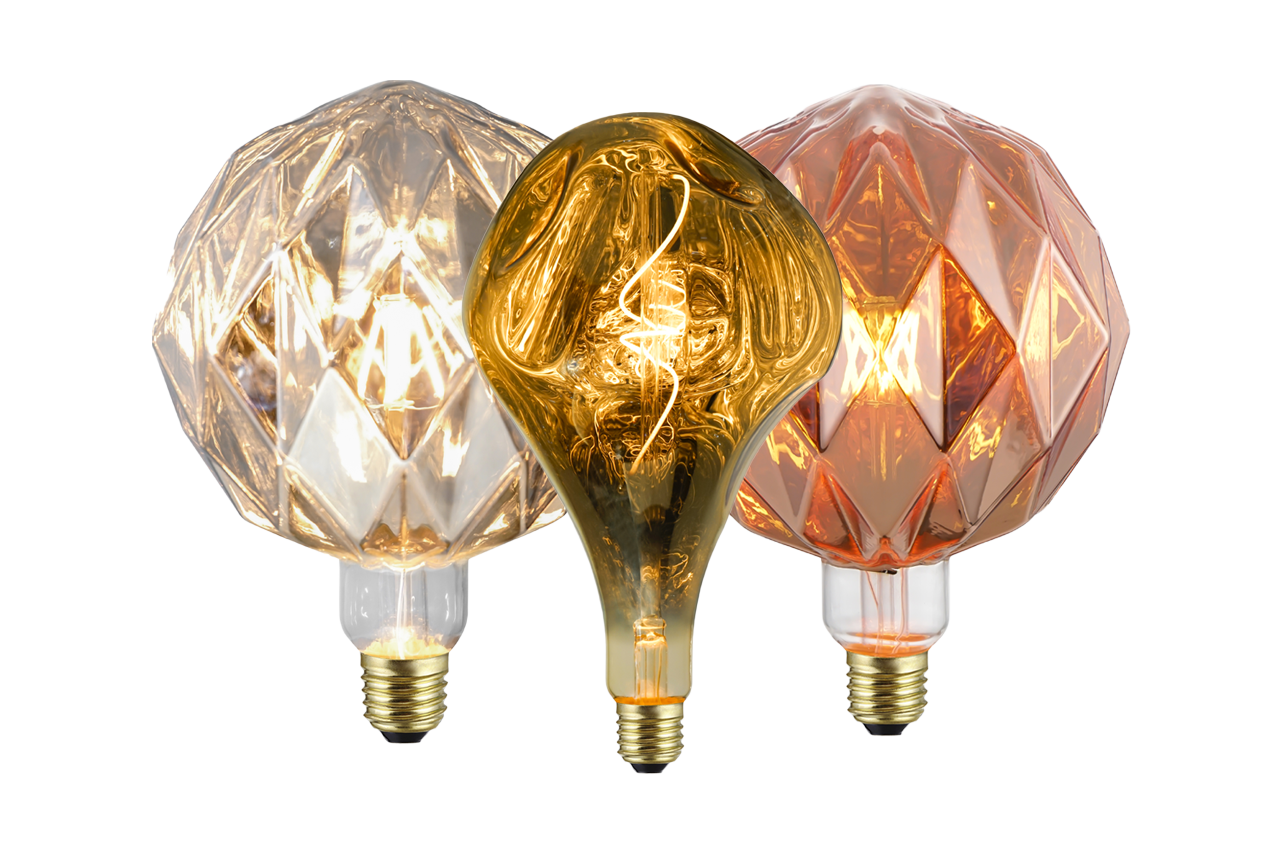 Omitaled's diamond-patterned LED bulbs combine elegance and energy efficiency, perfect for creating stunning decorative lighting effects.