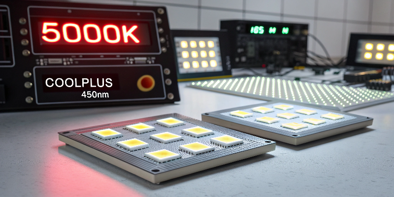 LED technology, Coolplus panels LED light panels with Coolplus technology and 5000K display, showcasing advanced lighting