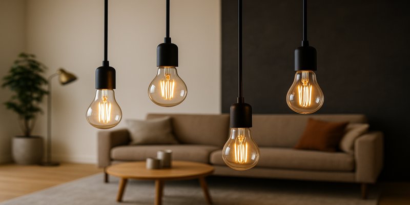Where to use filament LED bulbs