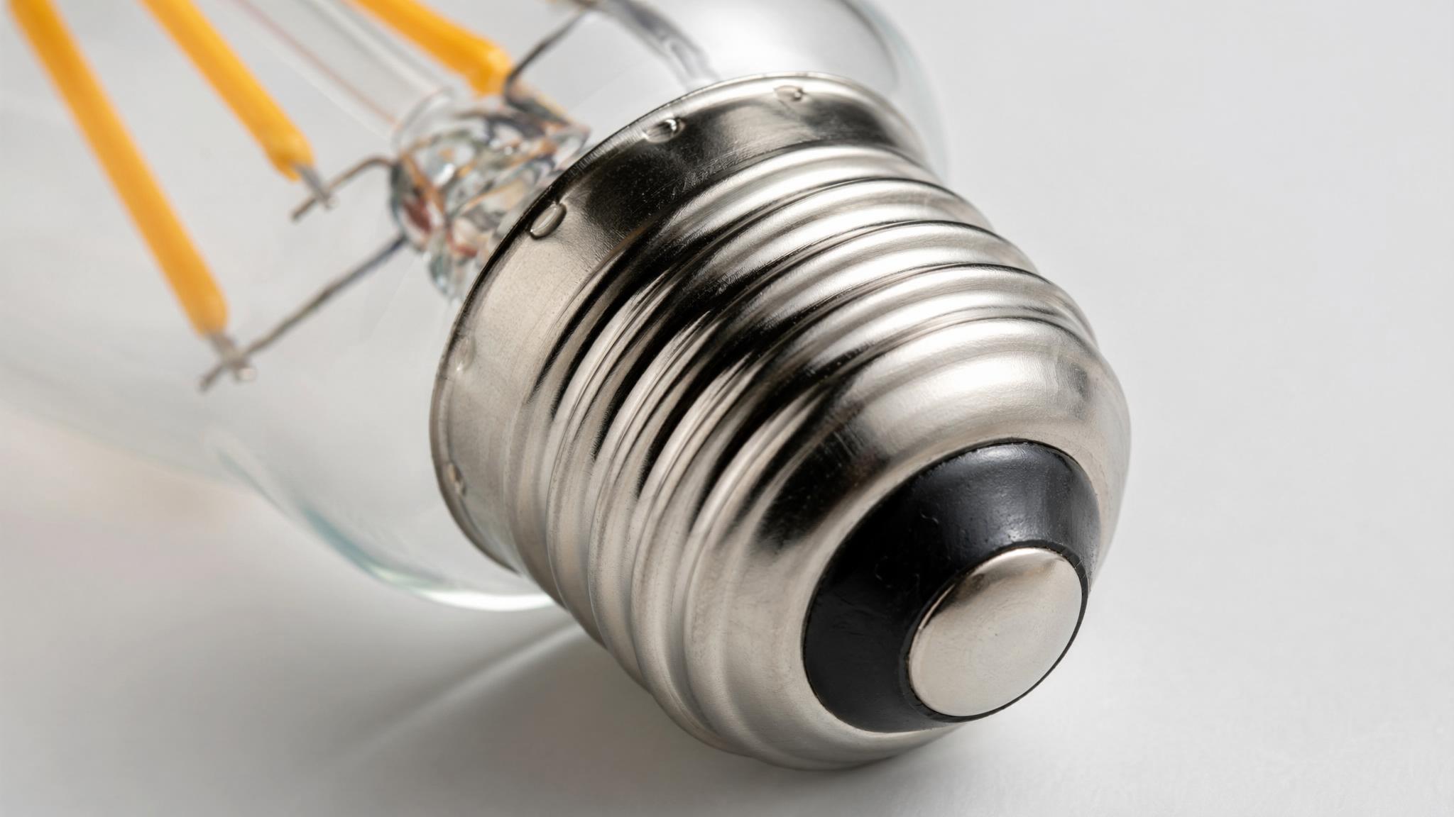 Base type and voltage compatibility for G40 globe bulbs in string light systems