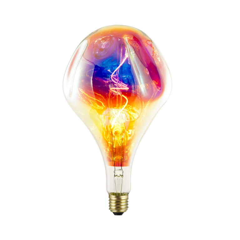 4W A165 E27 Custom Color Bulbs – Rainbow – HongYu LED