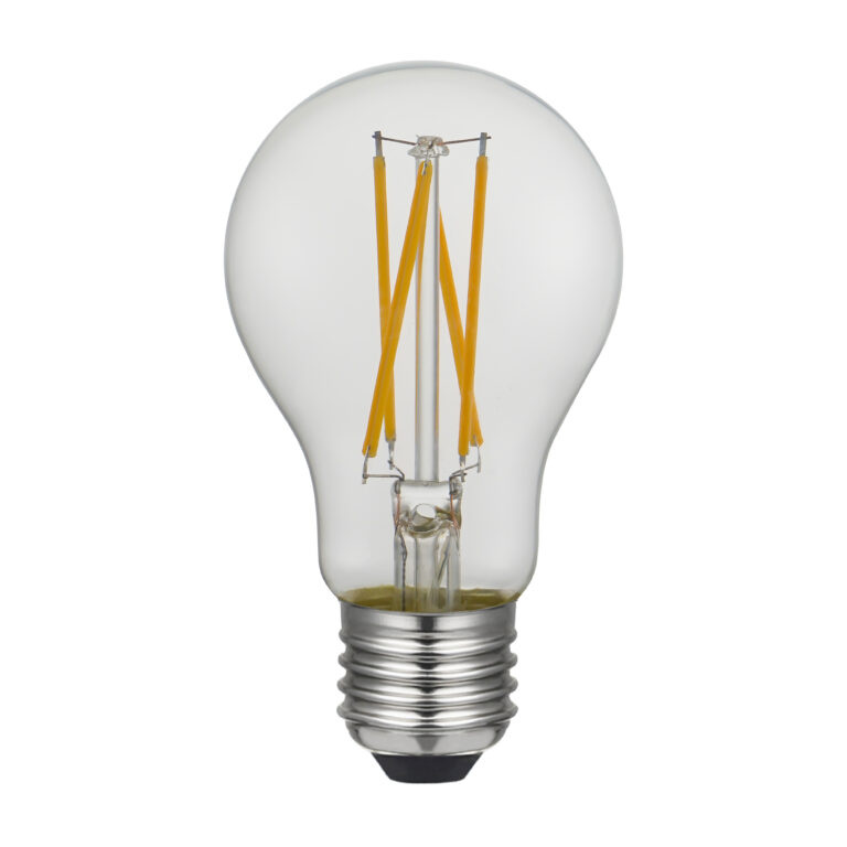 7W A19 E26 US ETL Clear Filament Bulbs – Clear – HongYu LED