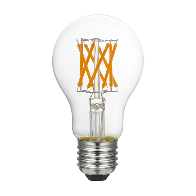 7W A19 E26 US ETL Dim to Warm Bulbs – Clear – HongYu LED