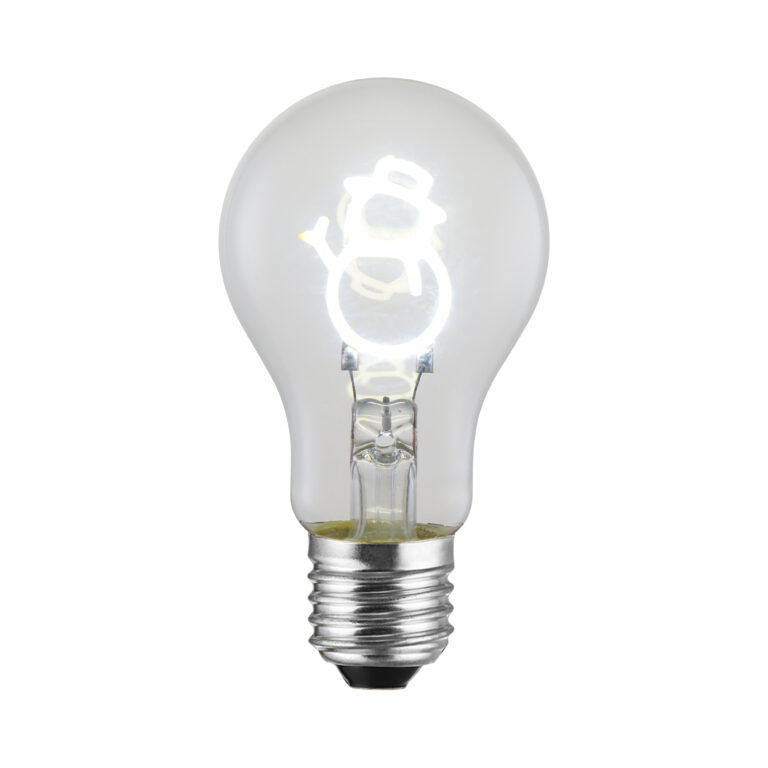 4W A60 E27 EU Standard Filament Bulbs – Clear – HongYu LED