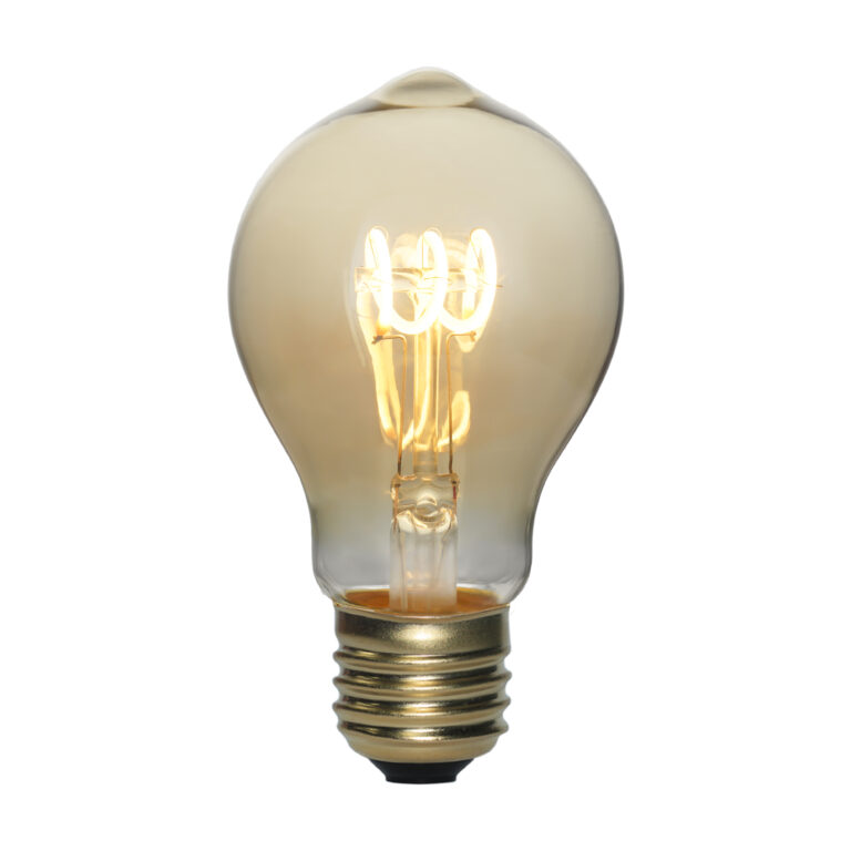 4W A60 E27 EU Vintage Flexible Filament – Gold – HongYu LED