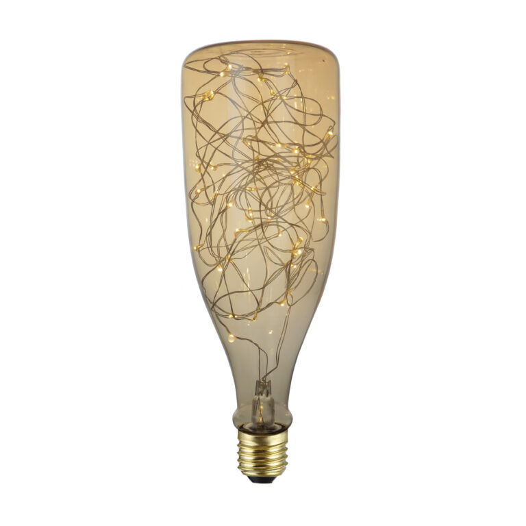 1.5W B80 E27 Copper Wire LED Bulbs – Gold – HongYu LED