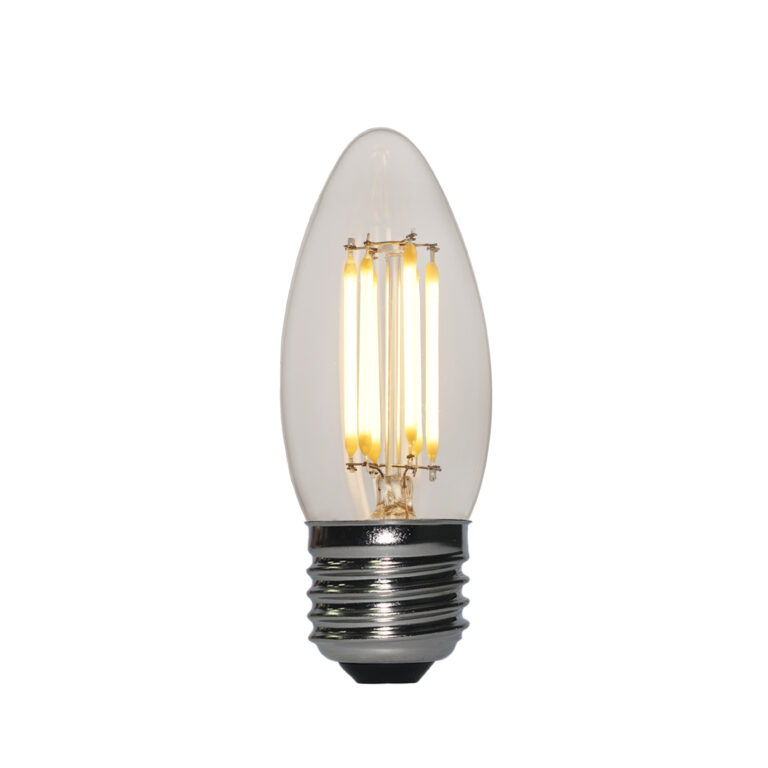 4W C35 E27 EU Standard Filament Bulbs – Clear – HongYu LED