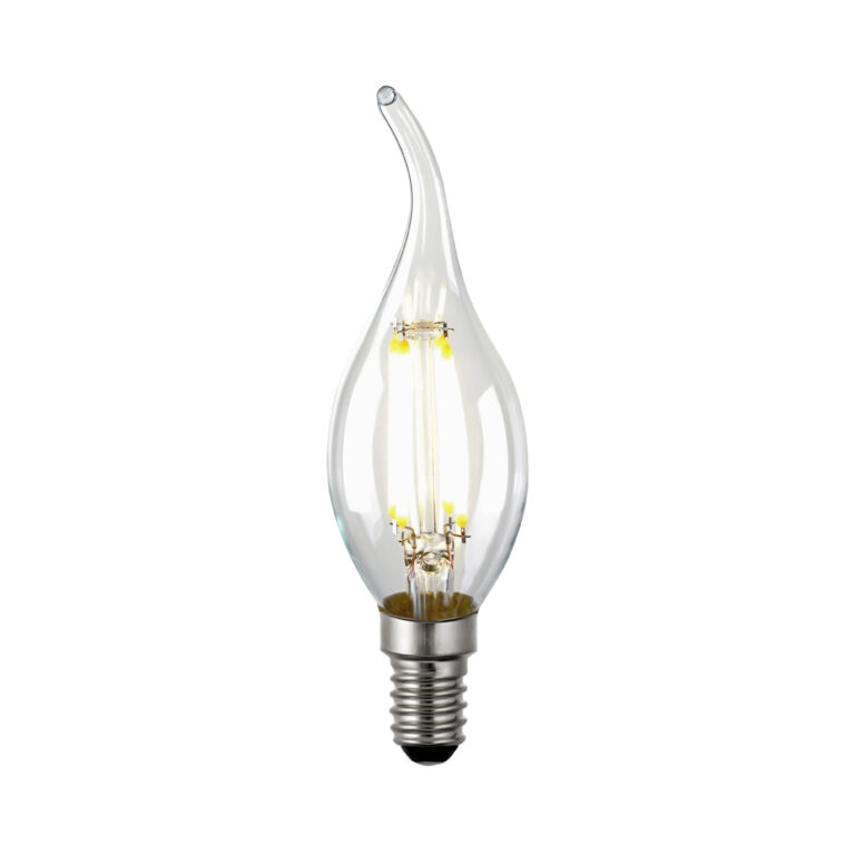 4W C35L E14 EU Standard Filament Bulbs – Clear – HongYu LED