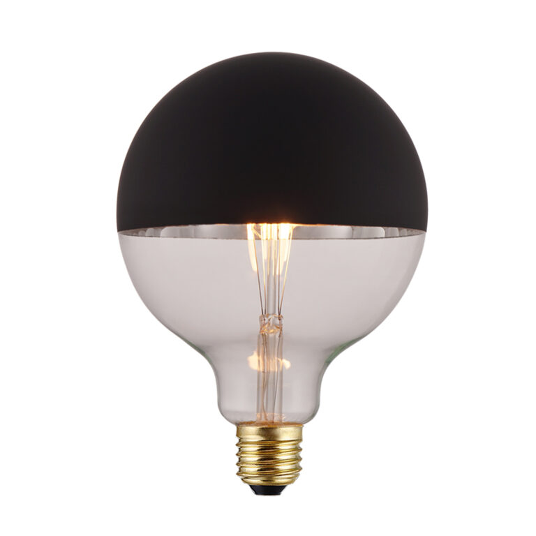 4W G125 E27 Top Mirror Bulbs – Top-Black – HongYu LED