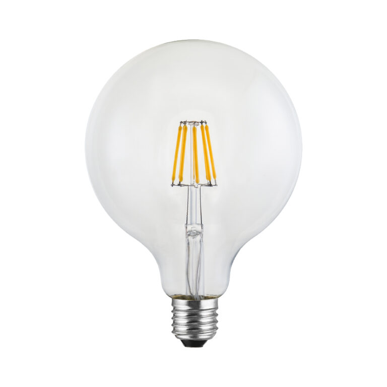 4W G125 E27 EU Standard Filament Bulbs – Clear – HongYu LED