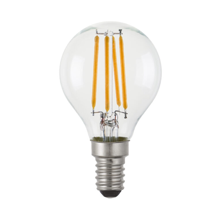 4W G45 E14 EU Standard Filament Bulbs – Clear – HongYu LED