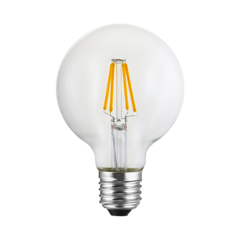 4W G80 E27 EU Standard Filament Bulbs – Clear – HongYu LED