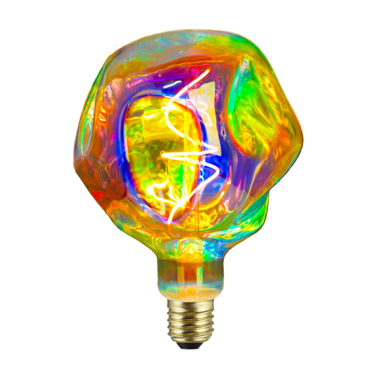 4W GA125 E27 Custom Color Bulbs – Rainbow – HongYu LED