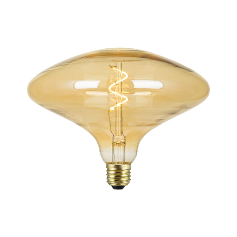4W RT200 E27 Custom Shape Bulbs – Gold – HongYu LED