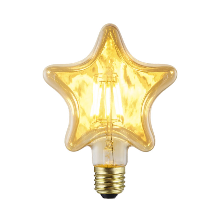 4W S125 E27 Custom Shape Bulbs – Gold – HongYu LED