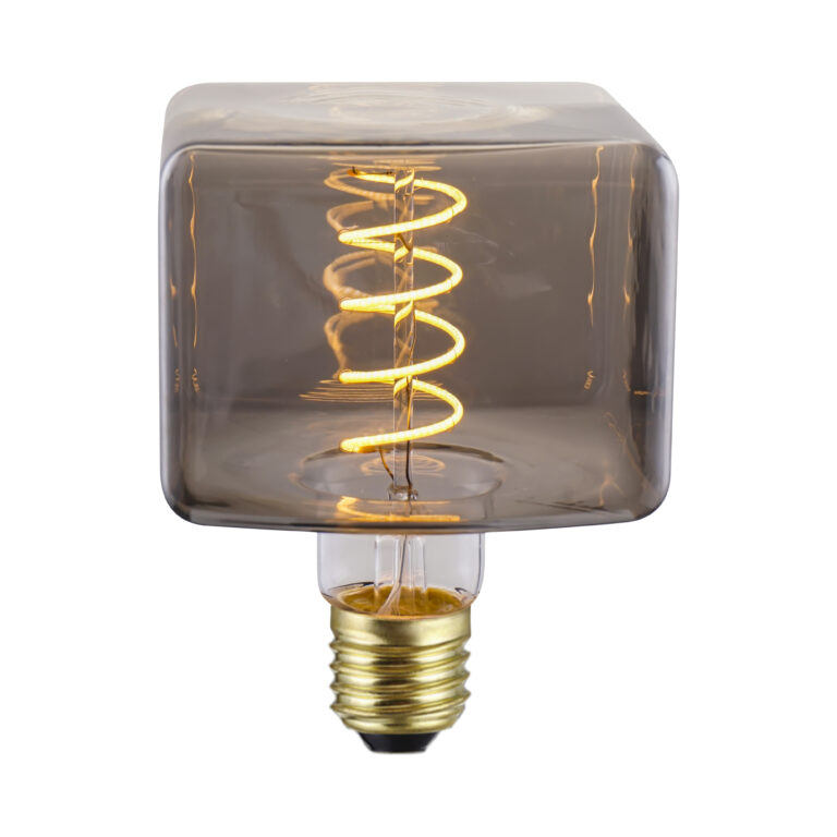 4W SQ95 E27 Custom Shape Bulbs – Smoky – HongYu LED