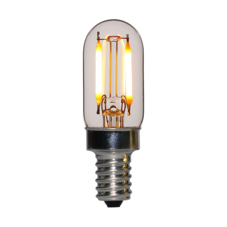 1.5W T20 E14 Mini LED Filament Bulbs – Clear – HongYu LED