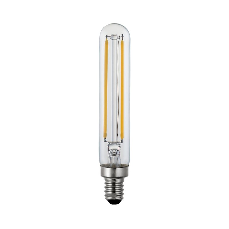 T6 E12 120mm 4W clear tubular Edison LED bulb, ETL listed, 120V