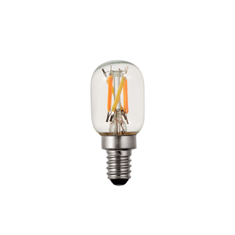 3W T8 E12 US ETL Dim to Warm Bulbs – Clear – HongYu LED