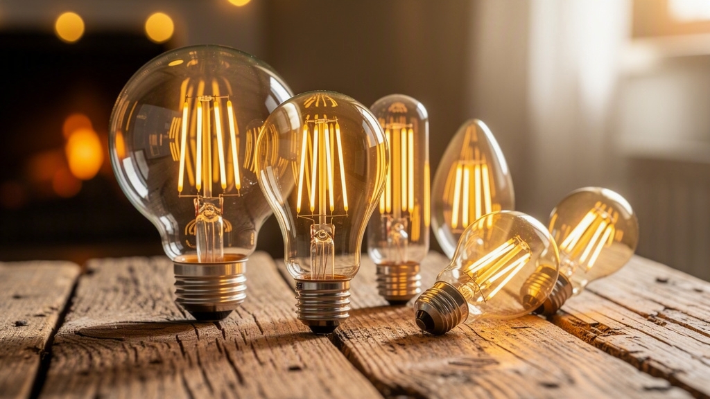 LED Filament Bulbs: Types, Shapes & How to Choose the Right One
