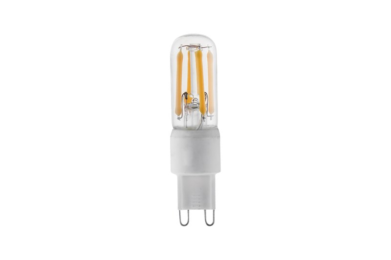 Real compact G9 LED lamp sample showing small body constraints