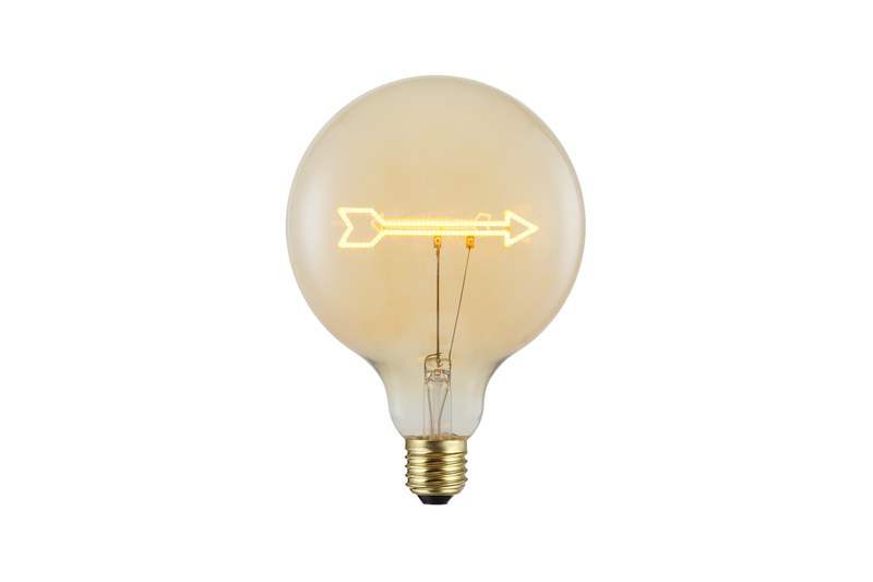 Real custom logo LED filament bulb for OEM decorative lighting orders
