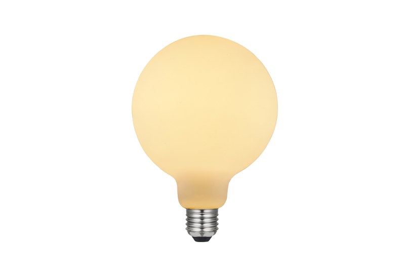Real warm white LED filament bulb sample for 2200K to 2700K CCT selection
