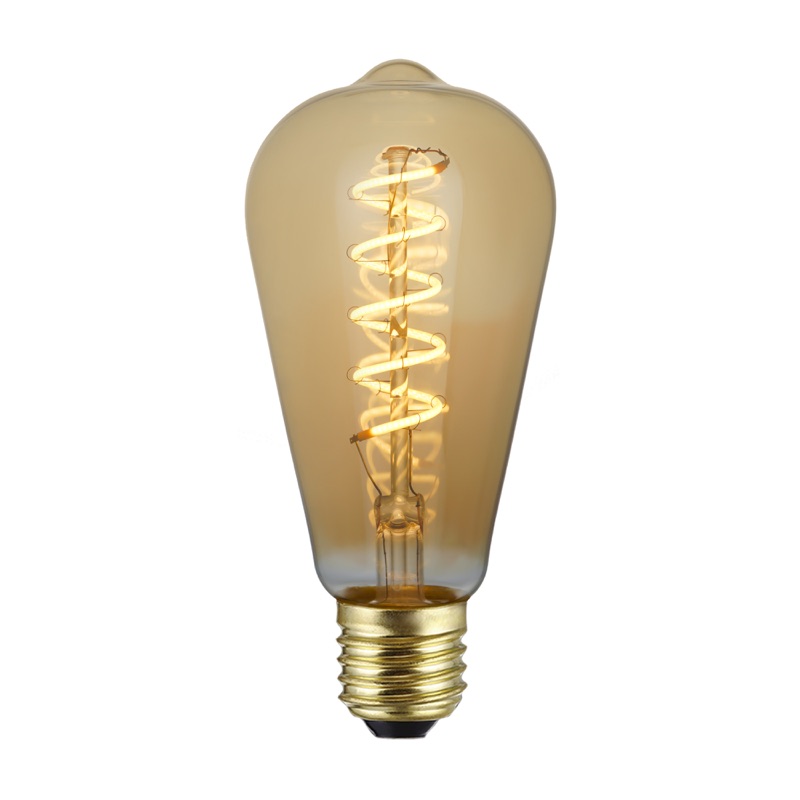 ST64-4W-G-12V-AC/DC low voltage LED filament bulb