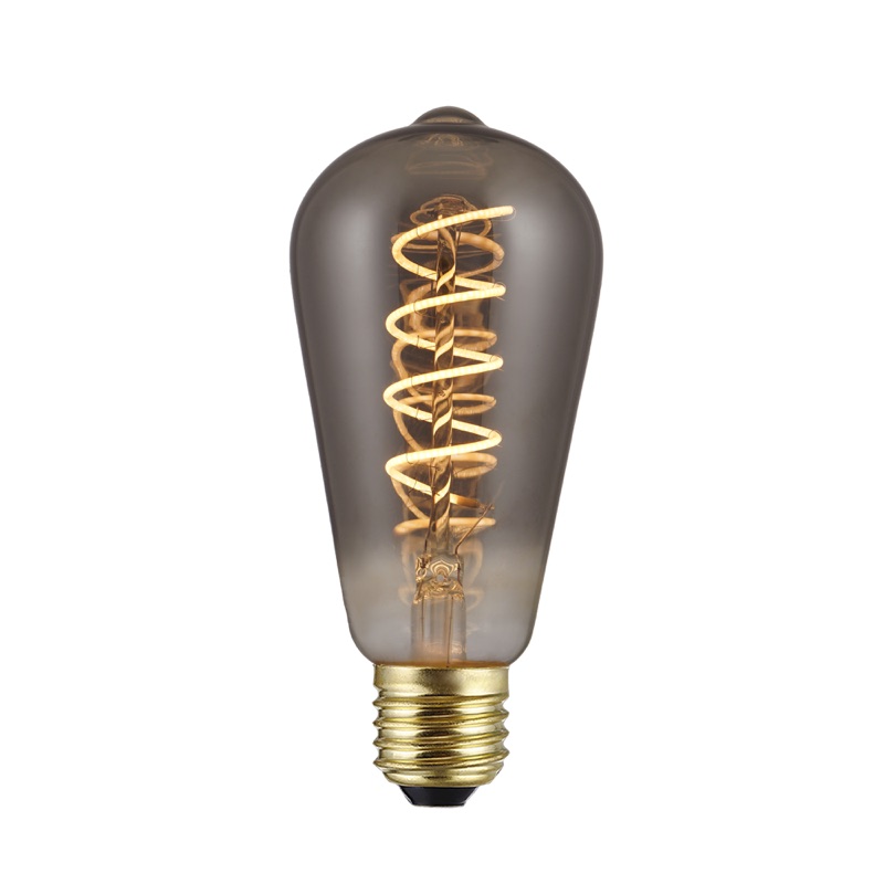 ST64-4W-S-12V-AC/DC low voltage LED filament bulb