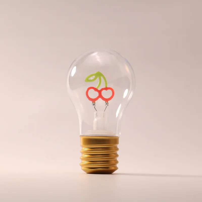 Cherries rechargeable decorative lamp, unlit