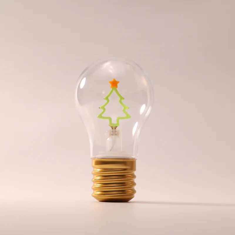 Christmas Tree rechargeable decorative lamp, unlit