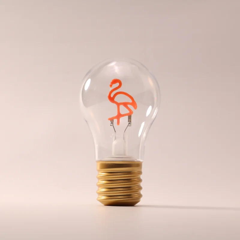 Flamingo rechargeable decorative lamp, unlit
