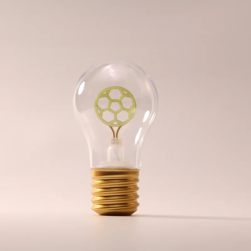 Football rechargeable decorative lamp, unlit