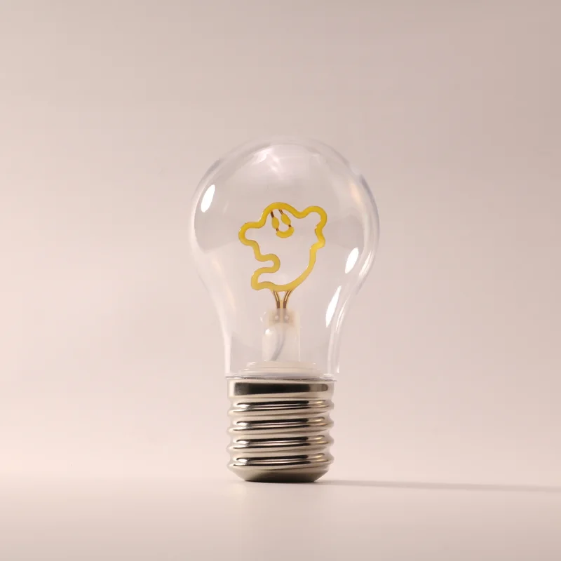 Ghost rechargeable decorative lamp, unlit