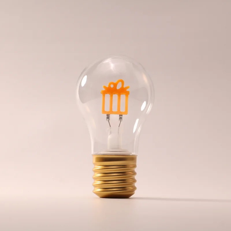 Gift rechargeable decorative lamp, unlit