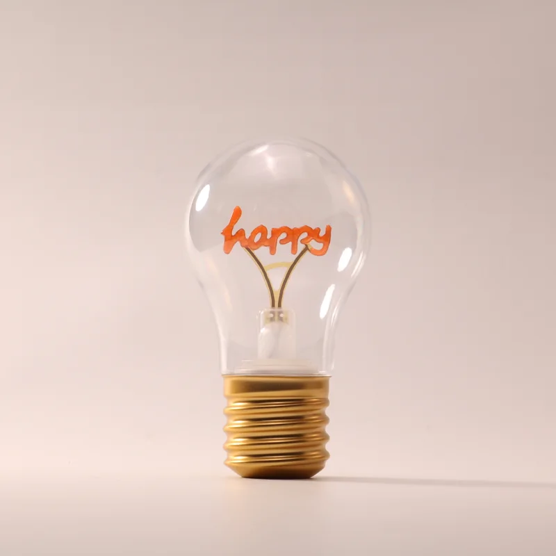 Happy rechargeable decorative lamp, unlit