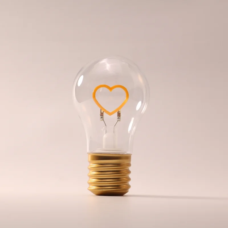Heart - Warm rechargeable decorative lamp, unlit