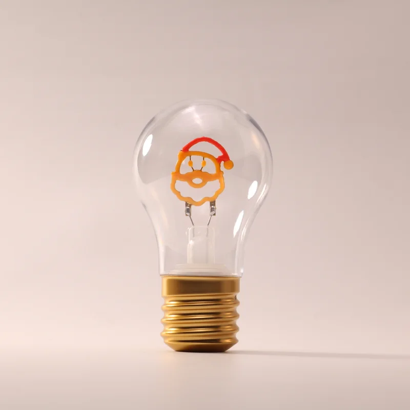 Santa rechargeable decorative lamp, unlit