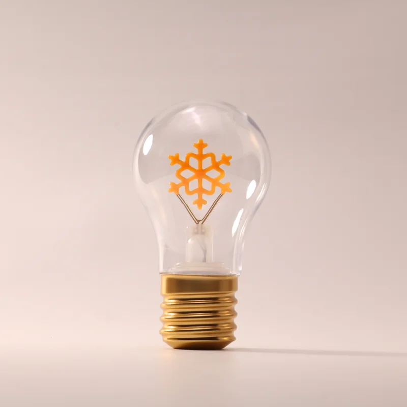 Snowflake rechargeable decorative lamp, unlit